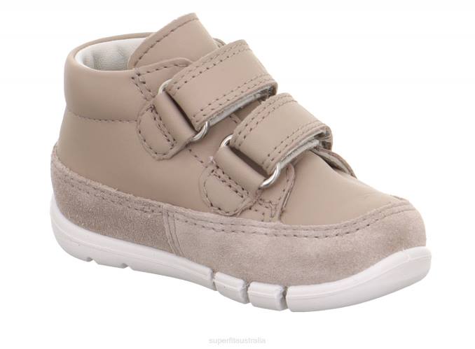 Superfit Beige Babies FLEXY - Sneakers low with Velcro Fastener Z6Z8279