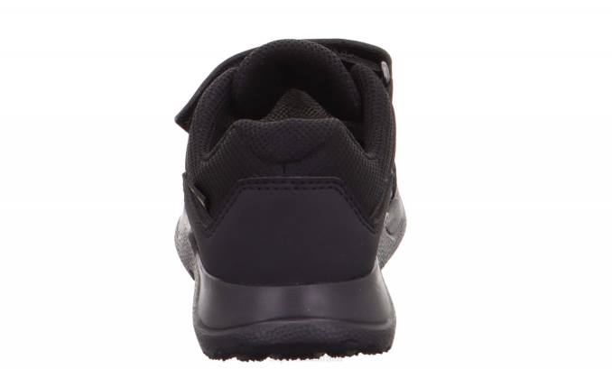 Superfit Black Babies RUSH - Sneakers low with Velcro Fastener Z6Z8381