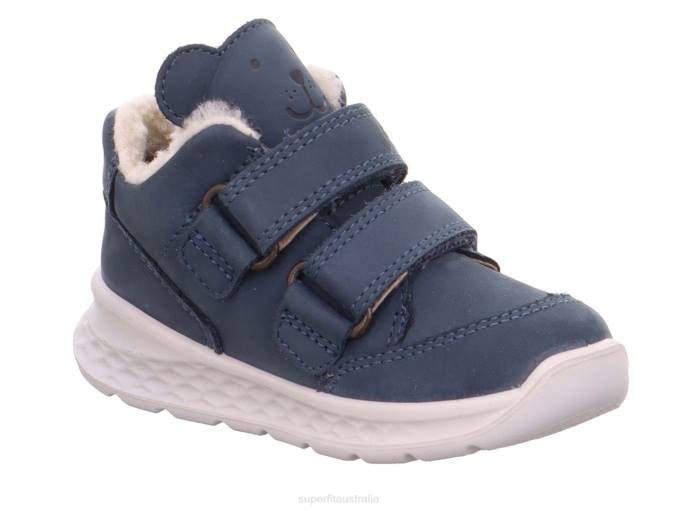 Superfit Blue Babies BREEZE - Sneakers low with Velcro Fastener Z6Z8421