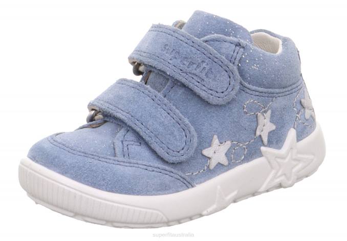 Superfit Blue Babies STARLIGHT - Sneakers low with Velcro Fastener Z6Z8285