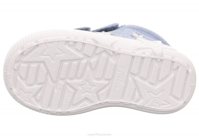 Superfit Blue Babies STARLIGHT - Sneakers low with Velcro Fastener Z6Z8285