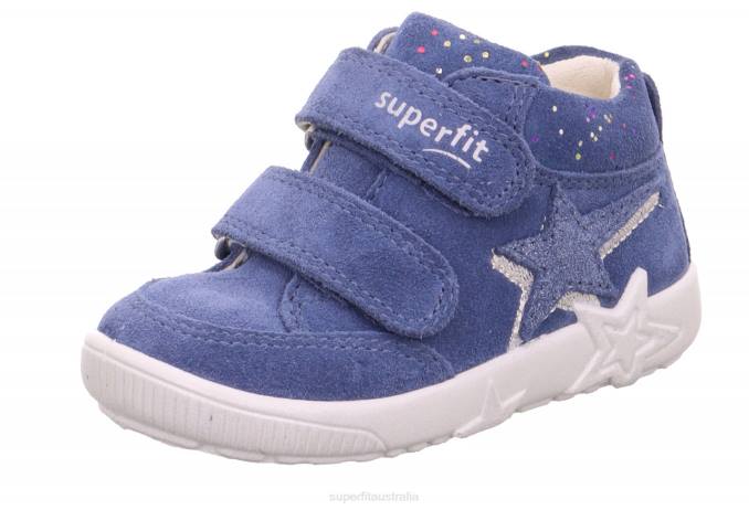 Superfit Blue Babies STARLIGHT - Sneakers low with Velcro Fastener Z6Z8308