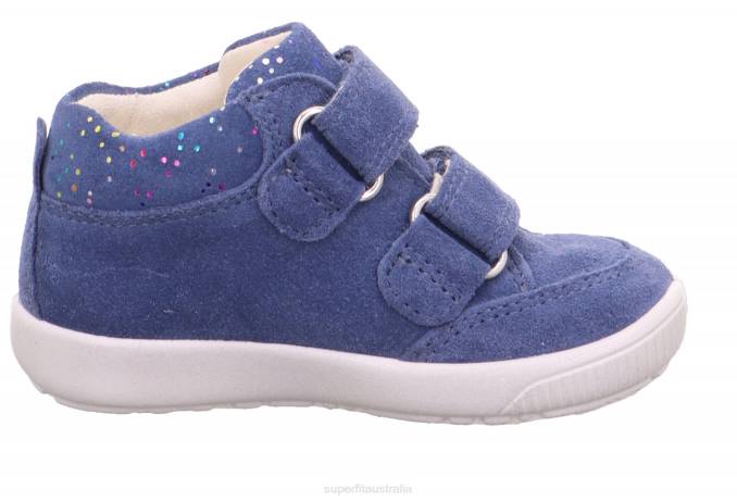 Superfit Blue Babies STARLIGHT - Sneakers low with Velcro Fastener Z6Z8308