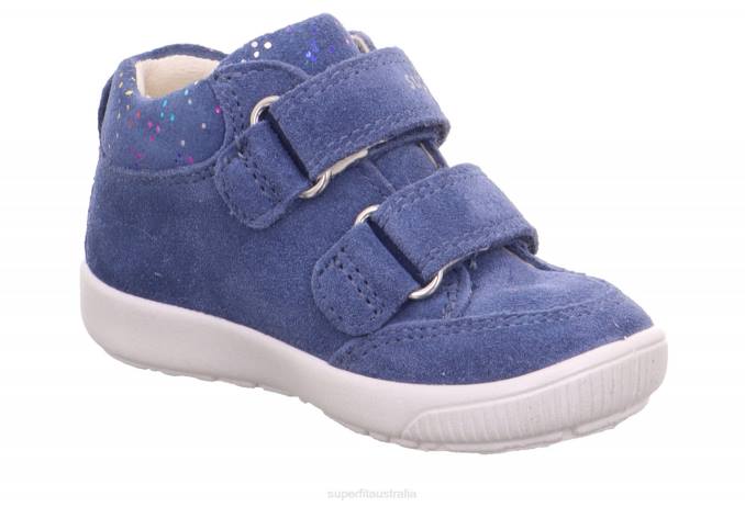 Superfit Blue Babies STARLIGHT - Sneakers low with Velcro Fastener Z6Z8308