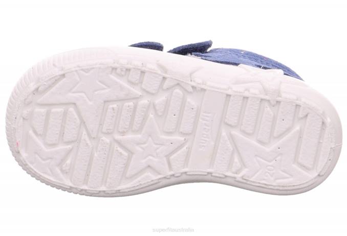 Superfit Blue Babies STARLIGHT - Sneakers low with Velcro Fastener Z6Z8308