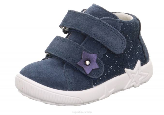 Superfit Blue Babies STARLIGHT - Sneakers low with Velcro Fastener Z6Z8362