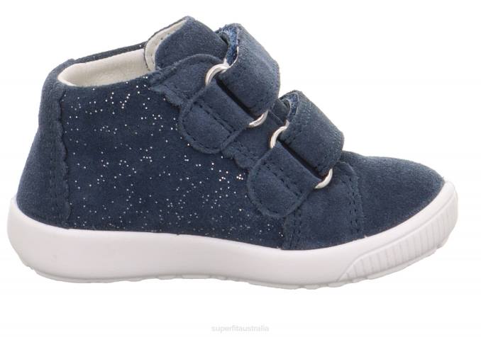 Superfit Blue Babies STARLIGHT - Sneakers low with Velcro Fastener Z6Z8362