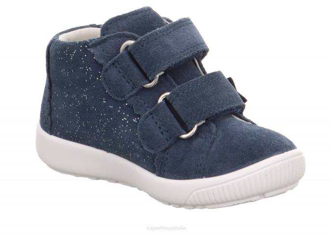 Superfit Blue Babies STARLIGHT - Sneakers low with Velcro Fastener Z6Z8362