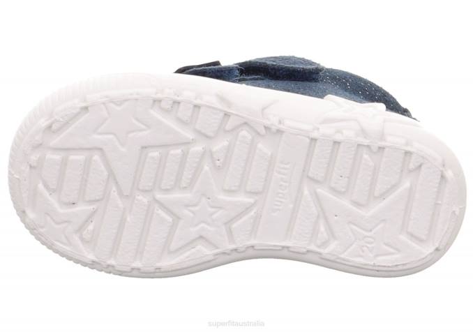 Superfit Blue Babies STARLIGHT - Sneakers low with Velcro Fastener Z6Z8362