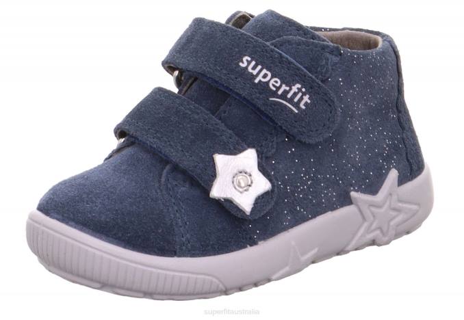 Superfit Blue Babies STARLIGHT - Sneakers low with Velcro Fastener Z6Z8378