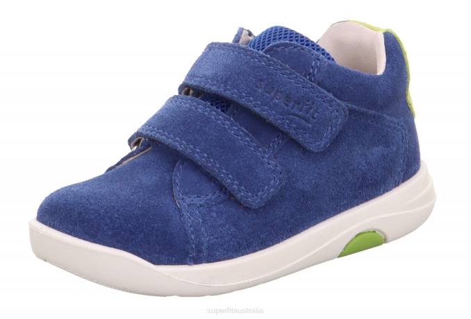 Superfit Blue/Green Babies LILLO - Sneakers low with Velcro Fastener Z6Z8269