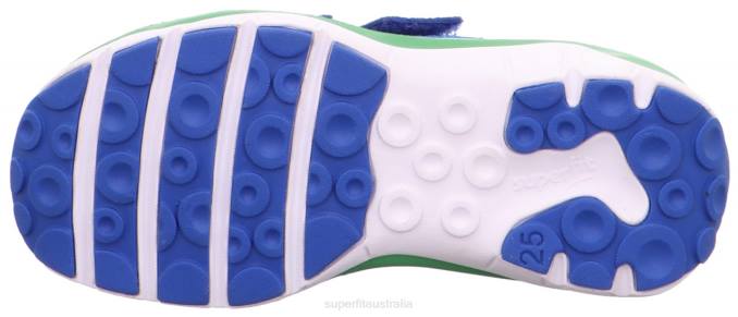 Superfit Blue/Green Babies SPORT5 - Sneakers low with Velcro Fastener Z6Z8355