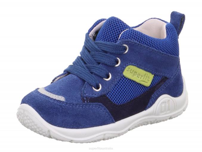 Superfit Blue/Green Babies UNIVERSE - Sneakers low with Lacing Z6Z8304