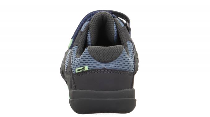 Superfit Blue/Grey Babies TRACE - Sneakers low with Velcro Fastener Z6Z8544