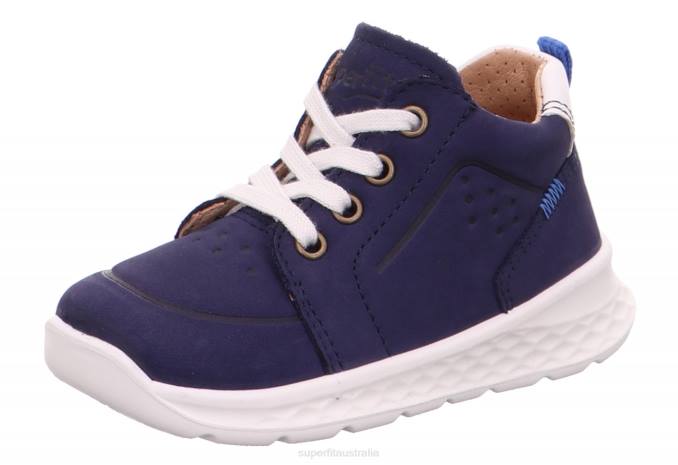 Superfit Blue/Light Blue Babies BREEZE - Sneakers low with Lacing Z6Z8253