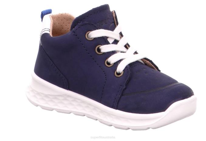 Superfit Blue/Light Blue Babies BREEZE - Sneakers low with Lacing Z6Z8253