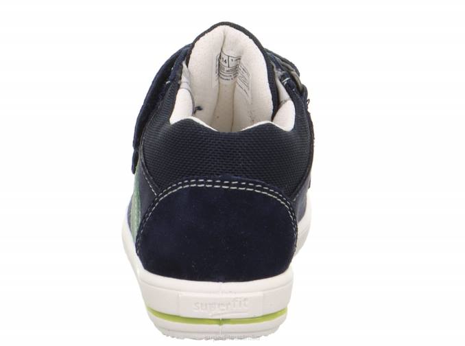 Superfit Blue/Light Green Babies MOPPY - Sneakers low with Velcro Fastener Z6Z8245