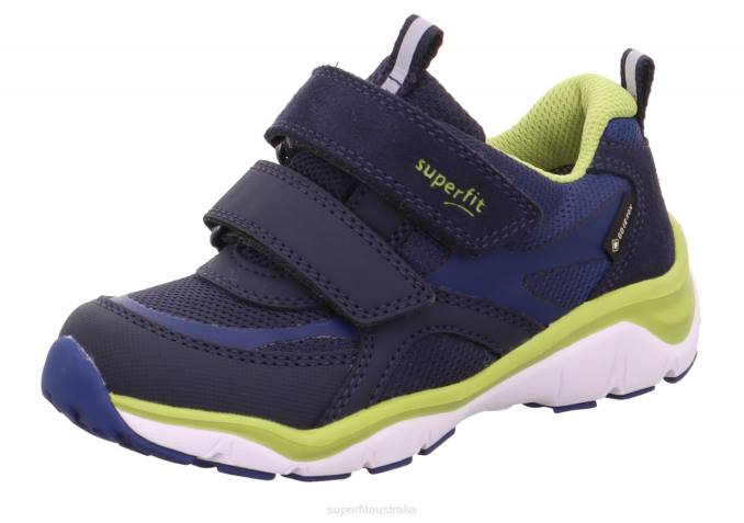 Superfit Blue/Light Green Babies SPORT5 - Sneakers low with Velcro Fastener Z6Z8400