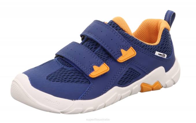 Superfit Blue/Orange Babies TRACE - Sneakers low with Velcro Fastener Z6Z8540