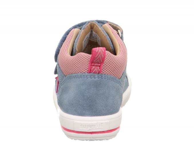 Superfit Blue/Pink Babies MOPPY - Sneakers low with Velcro Fastener Z6Z8342