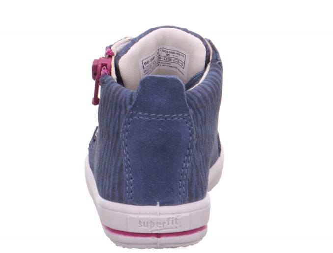 Superfit Blue/Pink Babies MOPPY - Sneakers low with Zip Z6Z8425