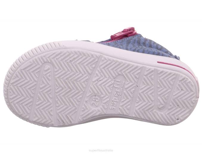 Superfit Blue/Pink Babies MOPPY - Sneakers low with Zip Z6Z8425