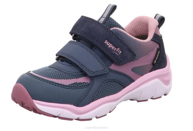 Superfit Blue/Pink Babies SPORT5 - Sneakers low with Velcro Fastener Z6Z8349