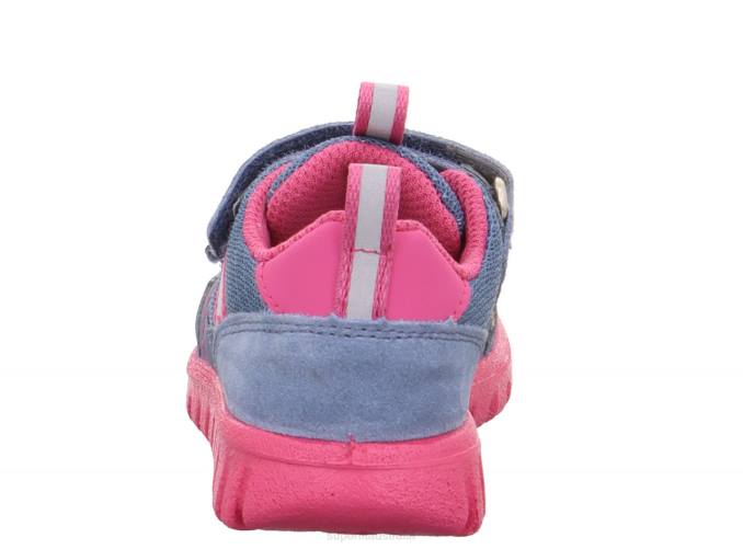 Superfit Blue/Pink Babies SPORT7 MINI - Sneakers low with Velcro Fastener Z6Z8238