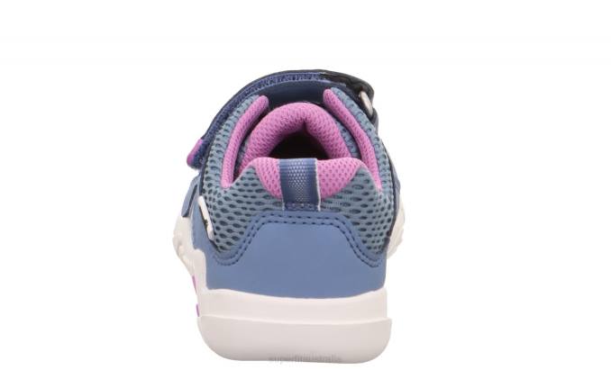 Superfit Blue/Purple Babies TRACE - Sneakers low with Velcro Fastener Z6Z8547