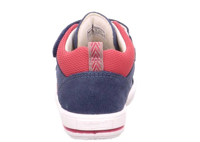 Superfit Blue/Red Babies MOPPY - Sneakers low with Velcro Fastener Z6Z8309