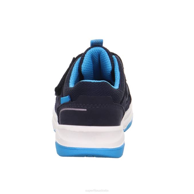 Superfit Blue/Turquoise Babies COOPER - Sneakers low with Velcro Fastener Z6Z8334