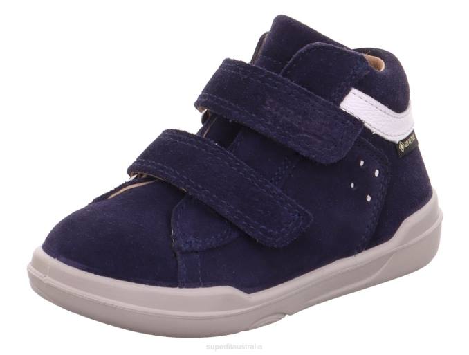 Superfit Blue/White Babies SUPERFREE - Sneakers low with Velcro Fastener Z6Z8351