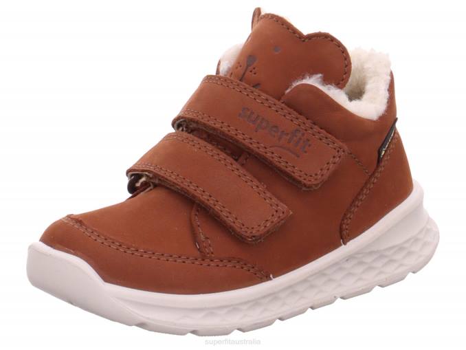 Superfit Brown Babies BREEZE - Sneakers low with Velcro Fastener Z6Z8419