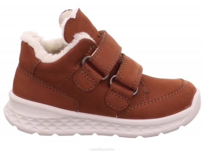 Superfit Brown Babies BREEZE - Sneakers low with Velcro Fastener Z6Z8419