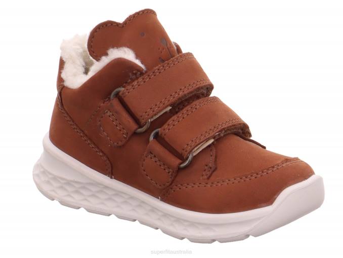 Superfit Brown Babies BREEZE - Sneakers low with Velcro Fastener Z6Z8419