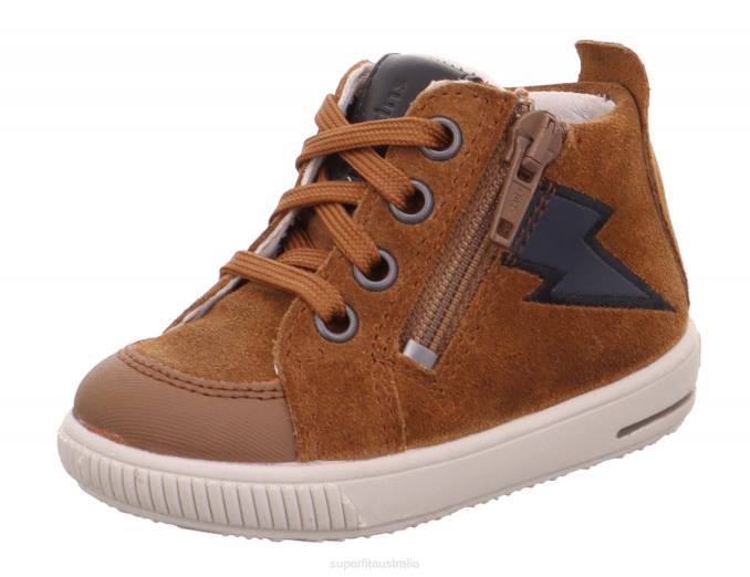 Superfit Brown Babies MOPPY - Sneakers low with Zip Z6Z8434