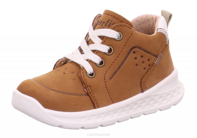 Superfit Brown/Beige Babies BREEZE - Sneakers low with Lacing Z6Z8295