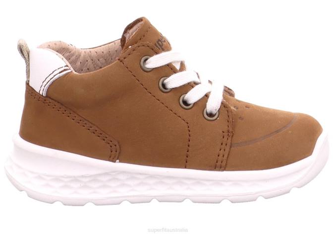 Superfit Brown/Beige Babies BREEZE - Sneakers low with Lacing Z6Z8295