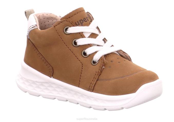 Superfit Brown/Beige Babies BREEZE - Sneakers low with Lacing Z6Z8295