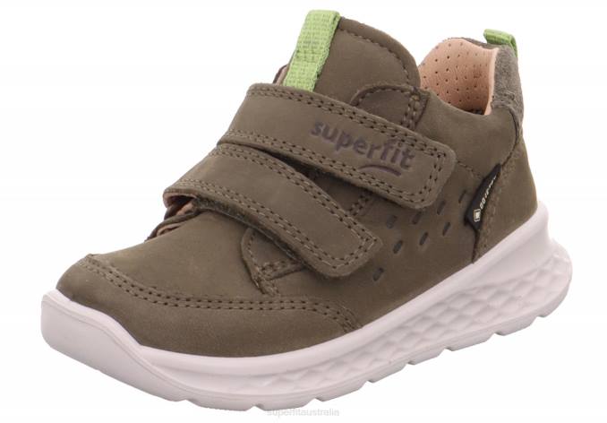 Superfit Green Babies BREEZE - Sneakers low with Velcro Fastener Z6Z8369