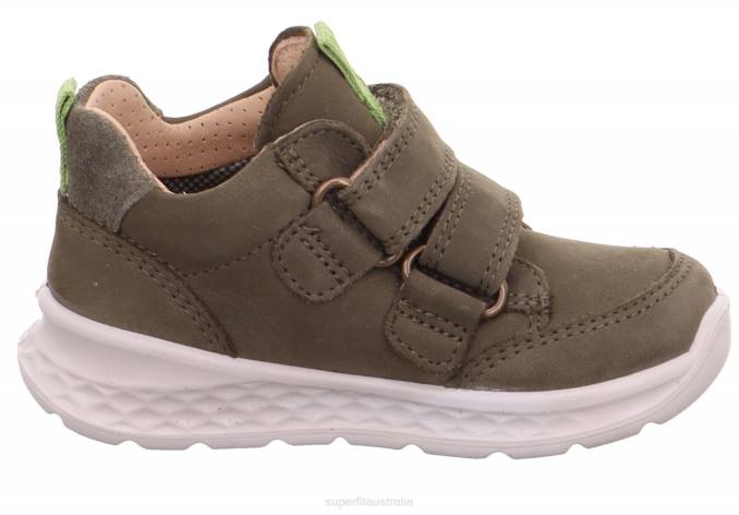 Superfit Green Babies BREEZE - Sneakers low with Velcro Fastener Z6Z8369