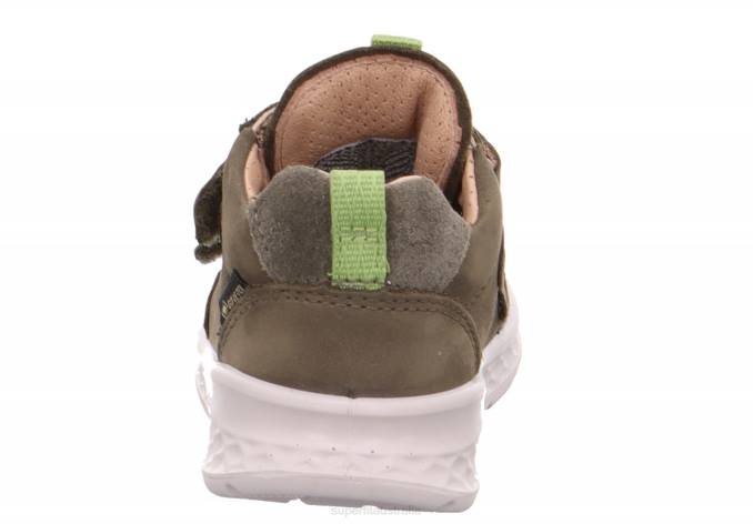 Superfit Green Babies BREEZE - Sneakers low with Velcro Fastener Z6Z8369