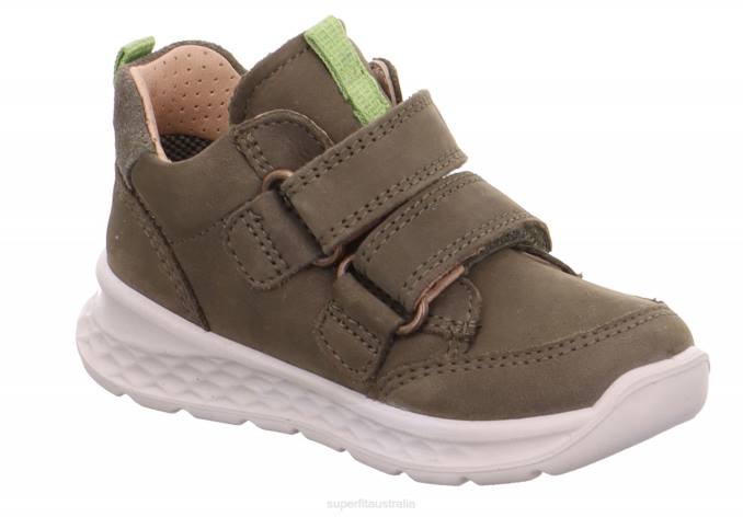 Superfit Green Babies BREEZE - Sneakers low with Velcro Fastener Z6Z8369