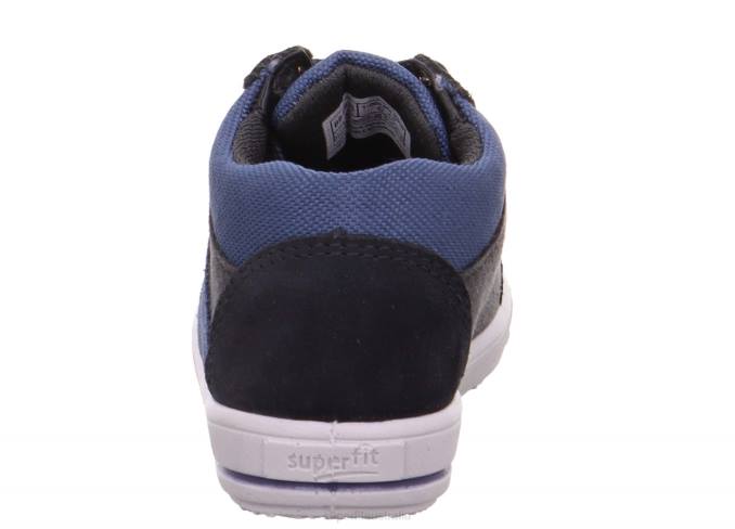 Superfit Grey/Blue Babies MOPPY - Sneakers low with Lacing Z6Z8395