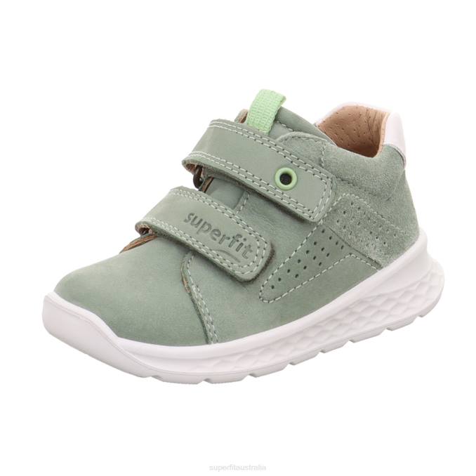 Superfit Light Green Babies BREEZE - Sneakers low with Velcro Fastener Z6Z8264