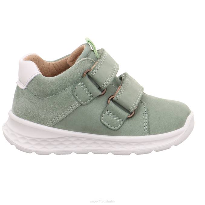 Superfit Light Green Babies BREEZE - Sneakers low with Velcro Fastener Z6Z8264