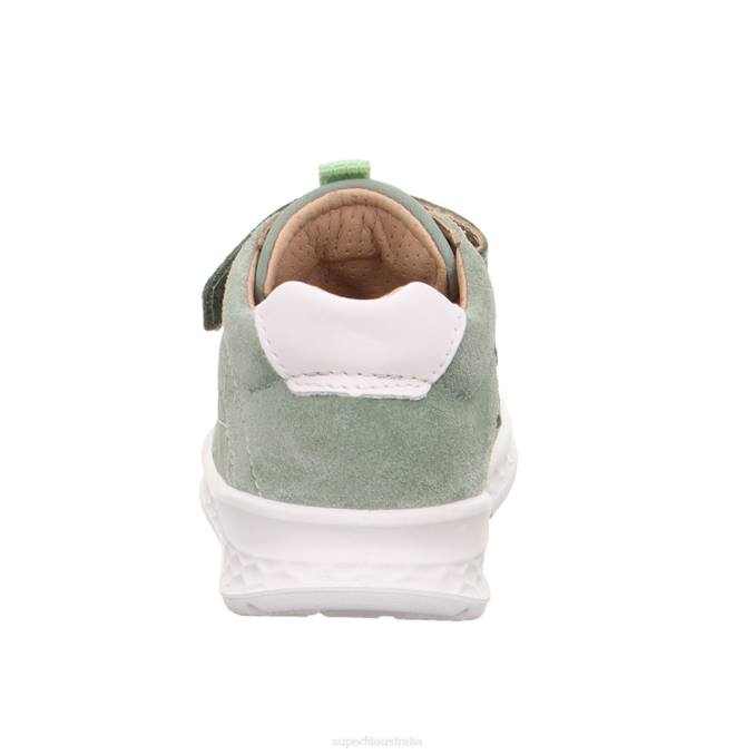 Superfit Light Green Babies BREEZE - Sneakers low with Velcro Fastener Z6Z8264