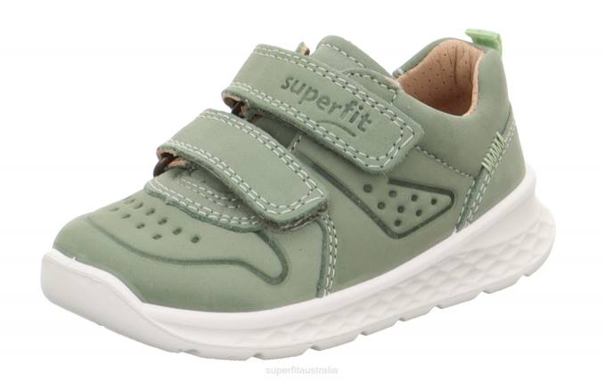 Superfit Light Green Babies BREEZE - Sneakers low with Velcro Fastener Z6Z8330