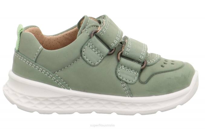 Superfit Light Green Babies BREEZE - Sneakers low with Velcro Fastener Z6Z8330