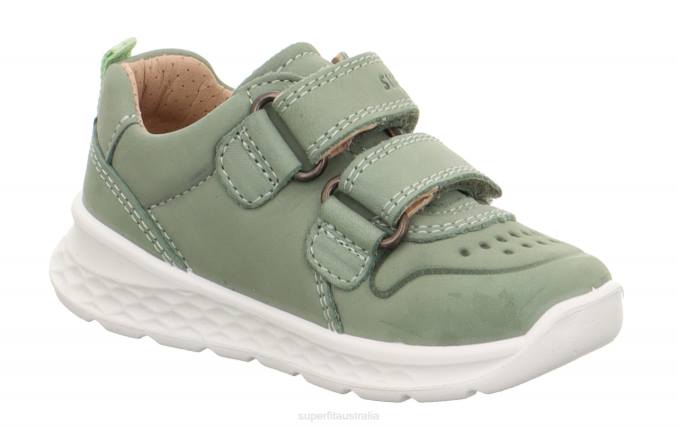 Superfit Light Green Babies BREEZE - Sneakers low with Velcro Fastener Z6Z8330